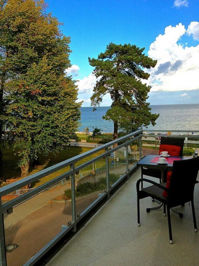 Feriendomizil Strandblick Feriendomizil Strandblick Appartement 2 Meersonne Haffkrug Luaran gambar